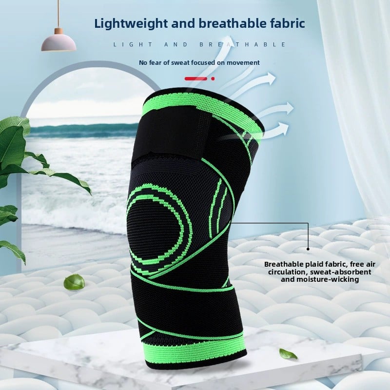 Sports kneecap outdoor riding strap kneecap protective gear running mountaineering kneecap cover sports pressure strap kneecap