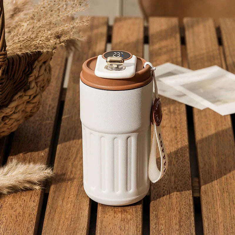 Smart Digital Thermal Bottle Portable Coffee Mug